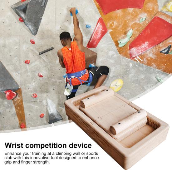 Тренажер для укрепления пальцев, деревянный усилитель хвата, блок для хвата, скалолазание, силовые упражнения для пальцев, оборудование для домашнего спортзала, скалолазание