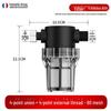 Garden Hose Sediment Filter: Pre-Pipe Car Wash & Water Purifier