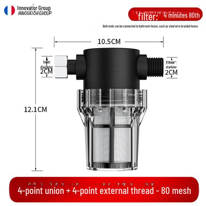 Garden Hose Sediment Filter: Pre-Pipe Car Wash & Water Purifier