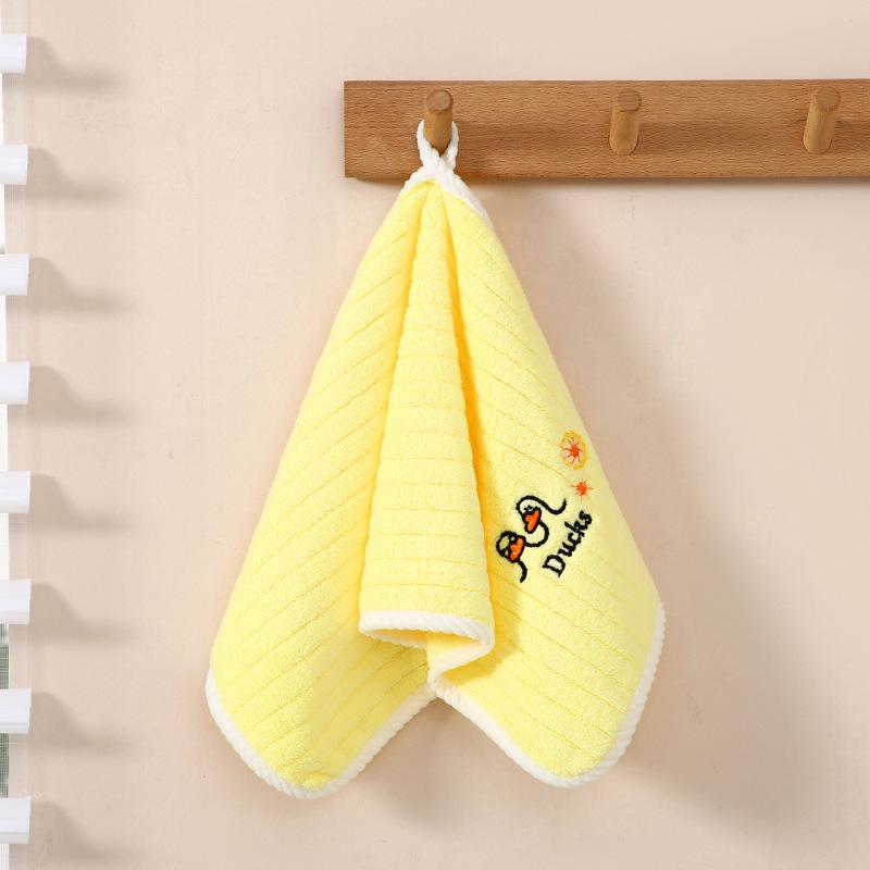 Детские полотенца для умывания для мальчиков и девочек из детского сада Абсорбирующие детские мягкие прямоугольные нехлопковые полотенца для лица