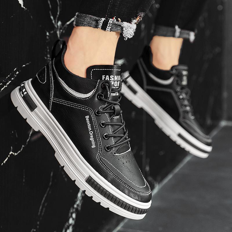 Fashion High-top Casual Shoes In Autumn and Winter, Youthful Personality, Men's Wild Tide Shoes