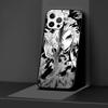 Case For Apple Iphone 11 13 12 Mini 14 Pro Max Xr 7 8 +Se 2020 Xs 6 6s Plus 5 5s Black Silicone Phone Cover Anime Demon Slayer