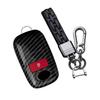 Key Case for Key Key Smart Key for Toyota New for Prevents and ABS Plastic Key Carbon Red Daihatsu, Holder, Cover, Carbon-look Case, Silicone, Rise,