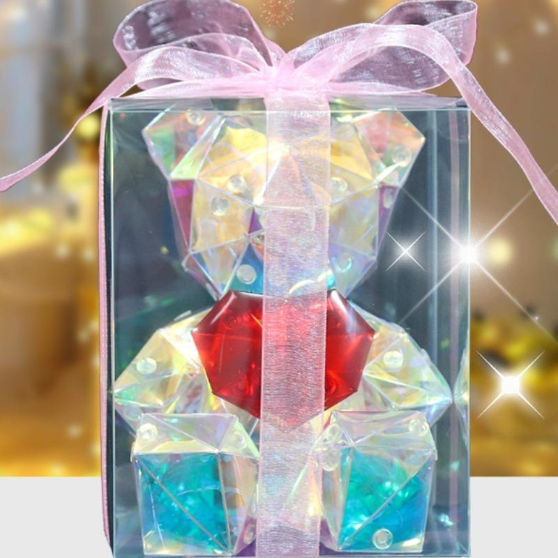 15CM Love Bears Christmas and New Year's Eve Santa Claus's Fantasy Bear Valentine's Day Decor for Girlfriend Display with Box