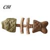 Indoor Cat Toy Catnip Silvervine Toy, Natural Fishbone Shape Chew Kitten Teething for Cats Enrichment Teeth Cleaning Boredom Relief