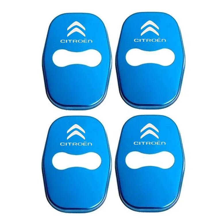 Защитная наклейка-чехол на замок двери автомобиля для Citroen DS C2 C1 C3 C4 C5 Berlingo Picasso Elysee Saxo Relay 3 Xsara Аксессуары