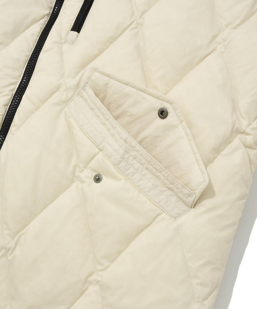 Covernat Rds Highlight Stand Collar Down Ivory