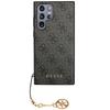Guess Guhcs23Lgf4Ggr S23 Ultra S918Szary/Grey Hardcase 4G Charms Collection