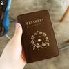 Fashion PVC Passport ID Credit Card Cover Travel Durable Protective Holder Case