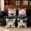 Cute Ddoging Cushion Cover Cushion Cover Set Pcs X X X Pillowcase Decorative Sofa Home Decor