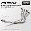 For GSXR1000 GSXR 1000 2017-2024 Motorcycle Exhaust Escape Header Front Link Pipe Original Muffler