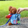 Pet Outing Backpack: Cute Mesh Teddy Kitten & Puppy Travel Schoolbag