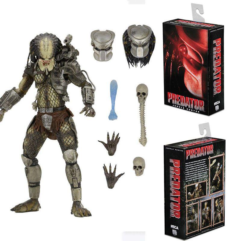 Neca Inch 7 Ultimate Jungle Hunter Predator Action Figure New Kids Gift Toys