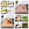 Women Home Bed Set Creative Mosquito Painting Duvet Cover Set Highend Bedding Cover Suit Pillowcase Stylish Bedding Cover