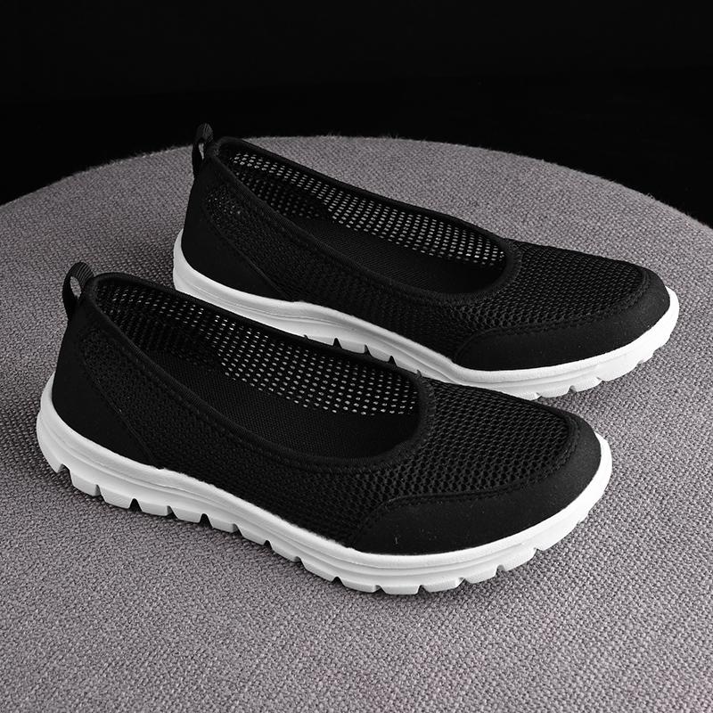 Женская вулканизированная обувь, модные легкие дышащие сетчатые прогулочные туфли на плоской подошве, женские повседневные кроссовки 2024 Tenis Feminino, женская обувь