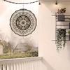 Европейский Цветочный Круглый Кинетический Ветряной Спиннер для Декора В помещении и на Улице, Сада Вращающийся Подвесной Декоративный Подарок для Всех Типов Комнат