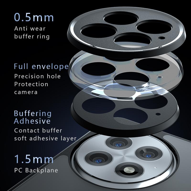 For Oneplus 13 Case Cover Oneplus 13 Capas Phone Bumper Back Shockproof Matte Frosted Transparent Fundas Oneplus 13 Oneplus13