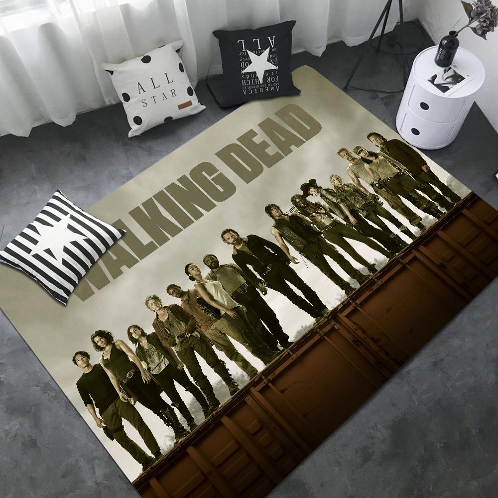 The Walking Dead Bathroom Mat Anti-slip Absorb Water Long Strip Cushion Bedroon Mat Hotel Decor Mat
