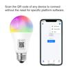 Matter WiFi Smart LED Light Bulb E27 9W TUYA/Smart Life RGBCW Dimmable Smart Lamp Support Alexa Home Homekit Control
