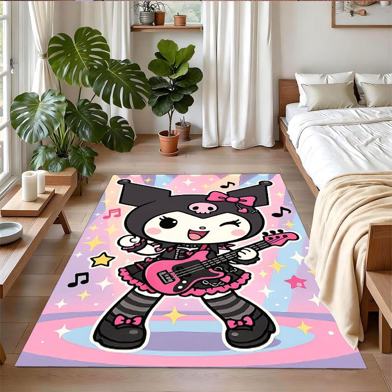 Crystal Velvet Rug Soft Non Slip Indoor Floor Mat Home DecorKuromi