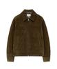 Sperone [Real Leather] Suede Layer Jacket (Khaki Brown)