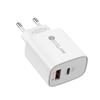 PD 20 Вт + QC3.0 быстрое зарядное устройство USB для iPhone 14 13 12 11 Pro XS Max 6 6S 7 8 Plus iPad mini Air USB-C адаптер питания для быстрой зарядки