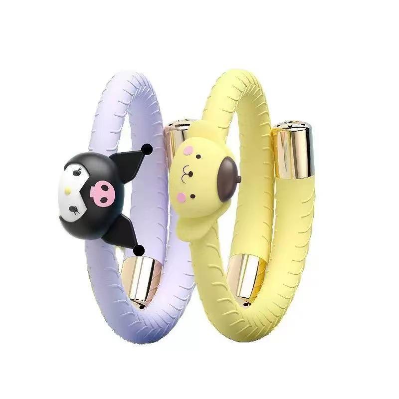 Репеллентная браслет Sanrio Kuromi для детей и взрослых с эфирными маслами