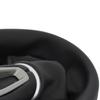 Seat Leon II 05-13 BLACK ECO LEATHER gear shift knob + gaiter with frame 5 SPEEDS