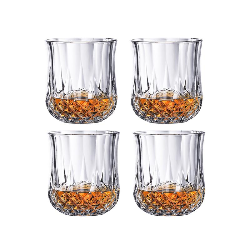 Роскошные бокалы для вина, изысканный стеклянный стакан с алмазной резьбой, бутылка для воды, креативные стаканы для коктейлей и виски, прозрачные стаканы для питья