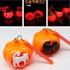 Halloween Luminescent Pumpkin Lantern Children Hand-held Pumpkin Lantern Toys with Sound Halloween D