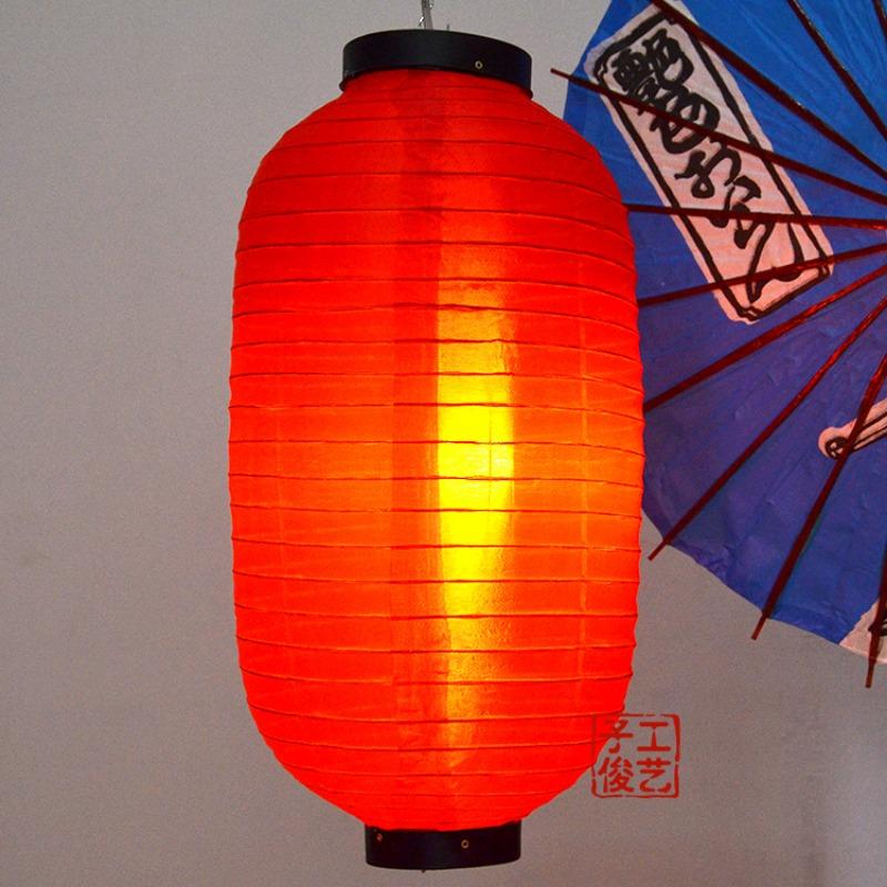 25x48cm Japanese Style Hanging Lanterns Waterproof Cloth Pub House Sushi Restaurant Decor Sign Home Festival Decoration Lantern