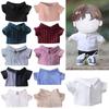 Dressing Game Cotton Stuffed Solid Color Blouse 20CM Doll Shirt Idol Doll Clothes Stripes Lattice