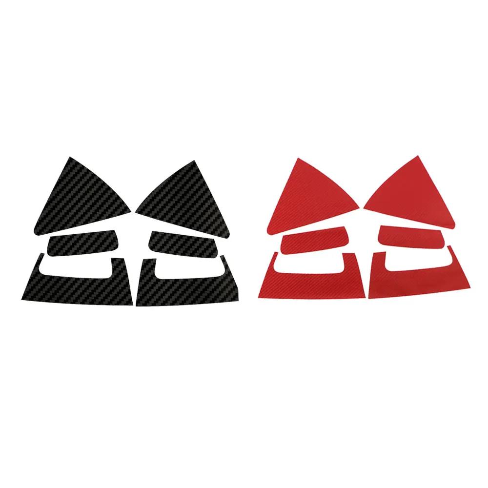 Наклейка-чаша ручки задней двери автомобиля для Honda HR-V HRV Vezel 2015 - 2025 Аксессуары Наклейки из углеродного волокна Стайлинг