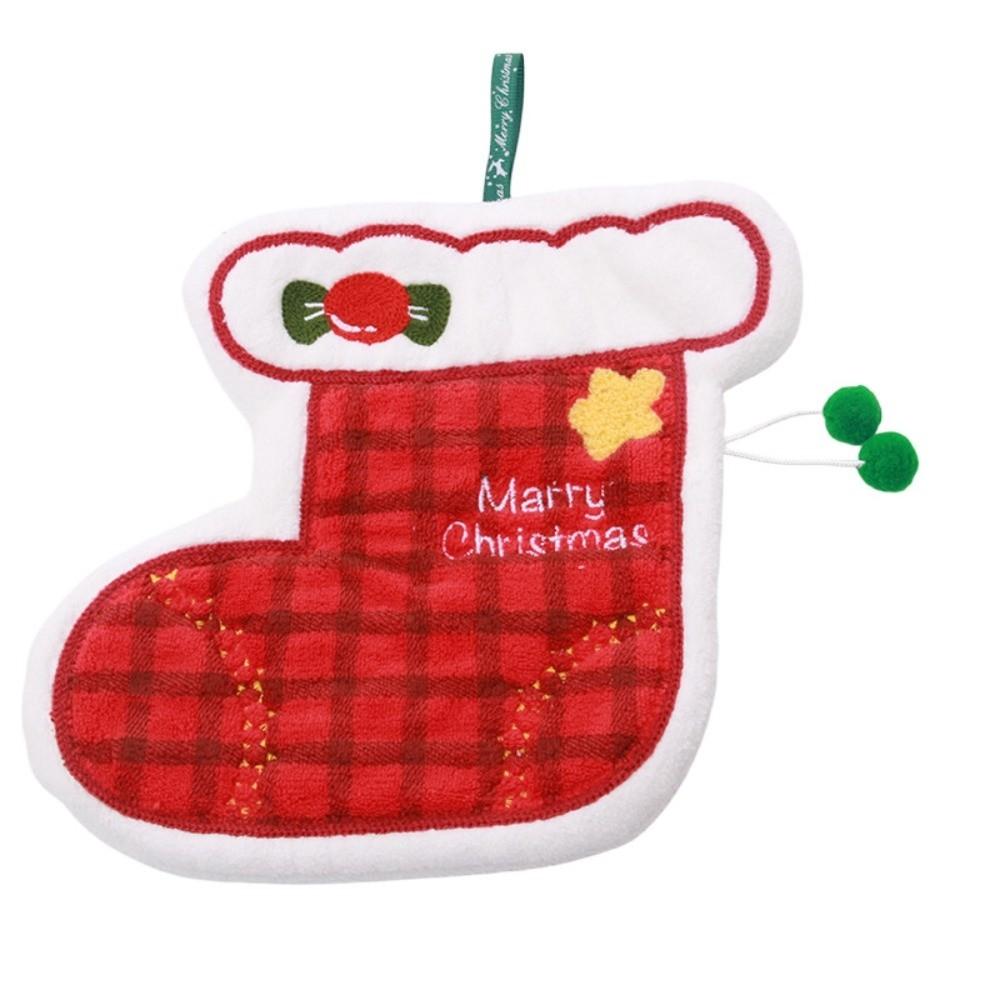 Polyester Hanging Bathroom Towel Coral Velvet Dish Towel Cute Coral Fleece Hand Towels Home