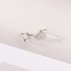Fashion Jewelry Ear Cuff Silver Color Cartilage Stud Star Ear Clips Korean Style Women Earrings