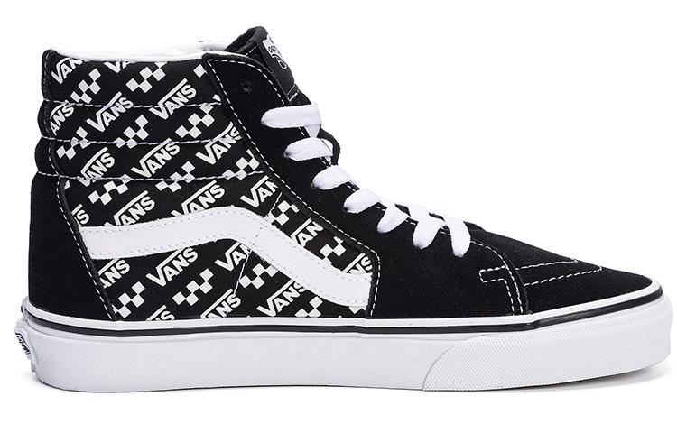 Sk8 Vans-Hi 'Логотип Повтор - Черный' VN0A4U3CTEZ