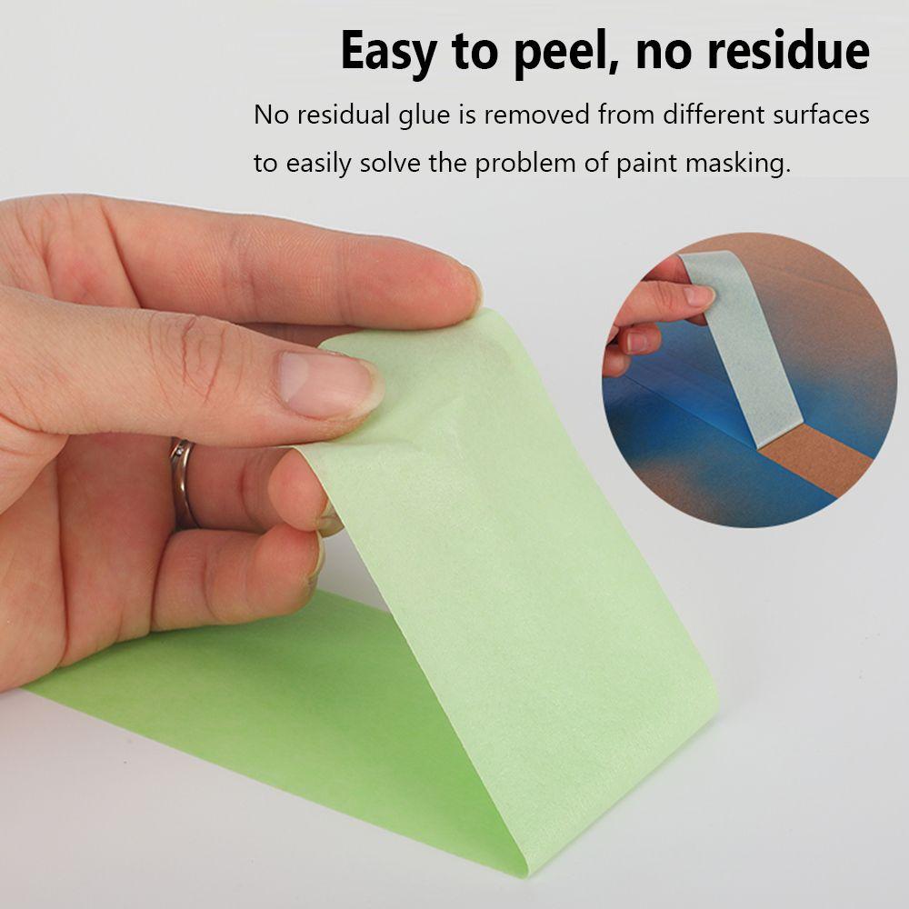 15M Weak Viscous Washi Tape Art Latex Paint Masking Tape Professional Separation Paper  Outdoor