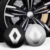 4Pcs 56mm Car Wheel Center Caps Hubcap Cover For Renault Clio Sandero Captur Megane R5 4 E-tech Scenic Austral Rafale Symbioz