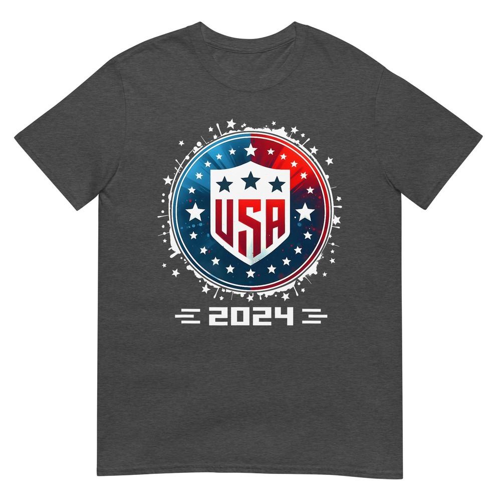 США 2024 Go United States Спорт Команда США 2024 Футболка США