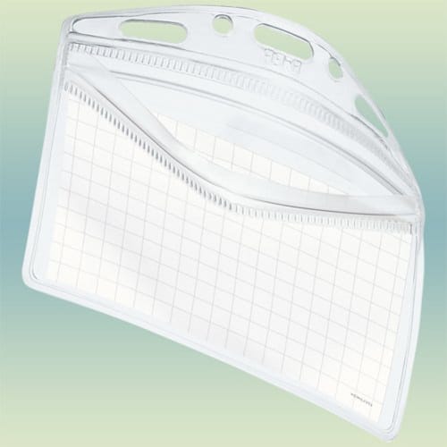 KOKUYO ID Plus Soft Case for Name Tags and ID Cards, 10 Pieces Nuff-BC180-10