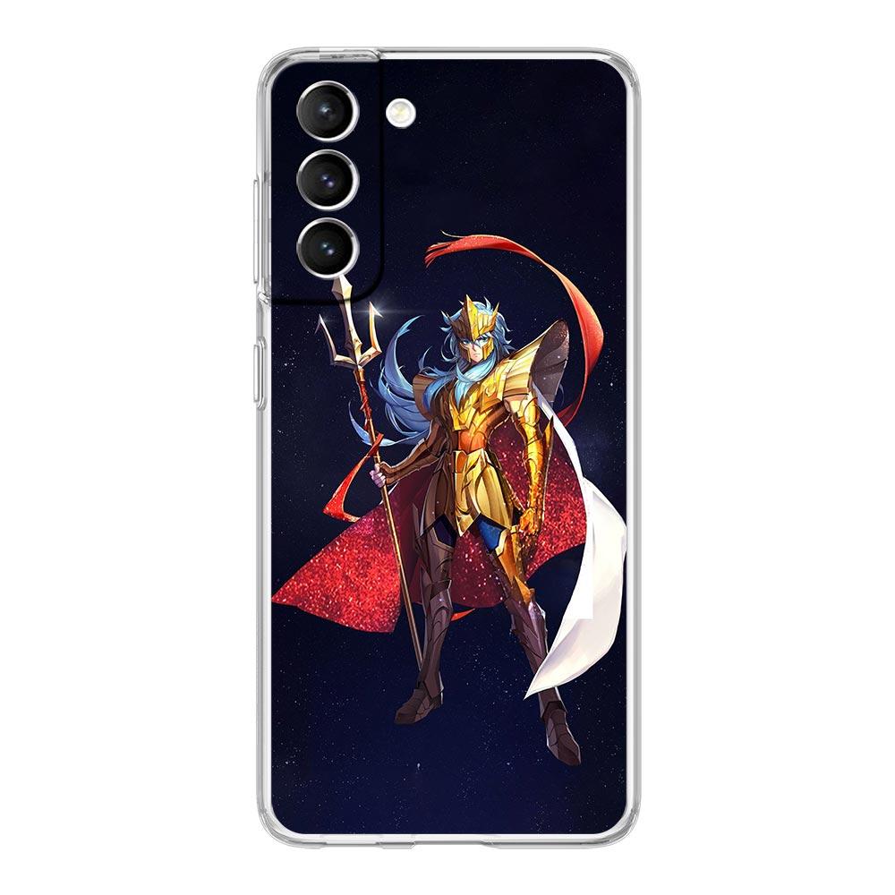 Чехол для телефона Saint Seiya Virgo Shaka для Samsung Galaxy S22 5G S20 Ultra S21 FE 5G S10E S9 S8 S10 Plus Note 20 10, мягкий прозрачный чехол