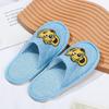 Детские дышащие тапочки для дома, ванной, нескользящие тапочки с толстой подошвой, одноразовые принадлежности для отелей
