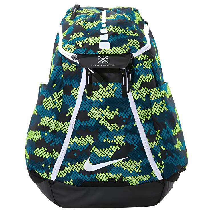 Nike Полиэстеровый Рюкзак Обычный Мужской Зеленый BA5260-351