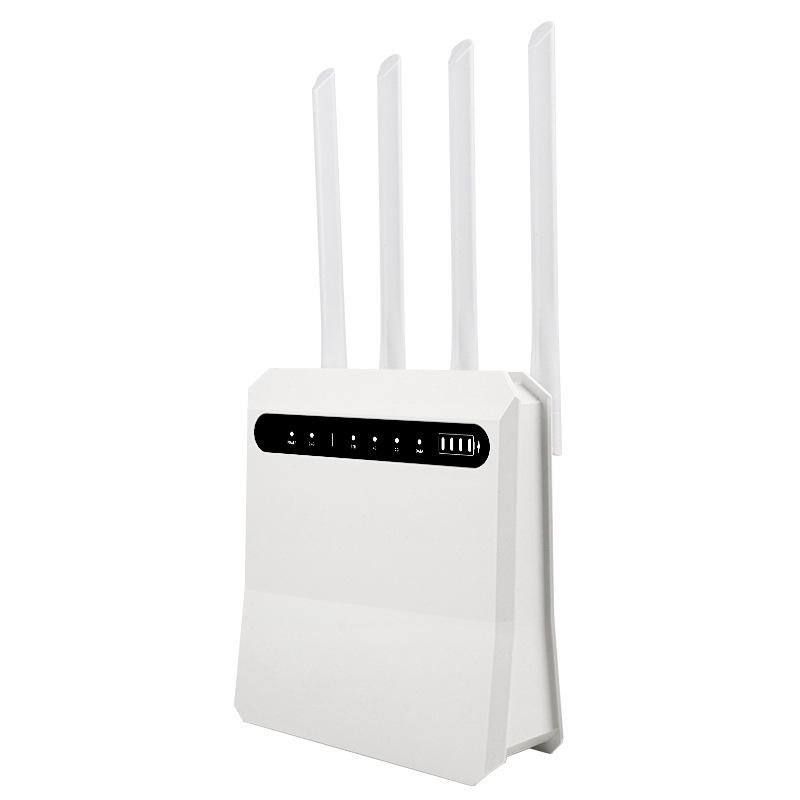 Беспроводной 4G LTE SIM-роутер с опциональной батареей CAT7 для домашнего использования