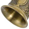 2Pcs Vintage Goblet Glasses Metal Embossed Wine Cup Royal Medieval Style Mini Goblet for Festive Banquet Table Setting