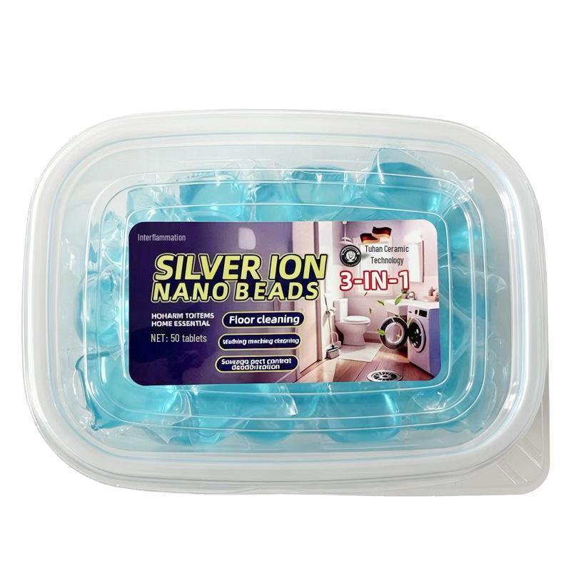 Silver Ion Nano Gel Beads: Powerful Pipe Deodorizer & Anti-Backflow Odor Eliminator