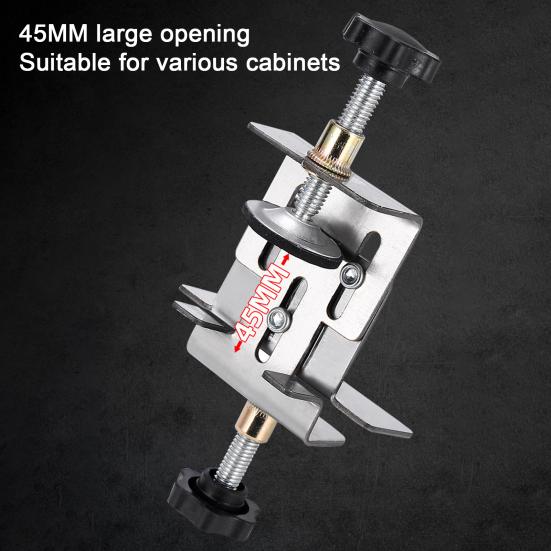 Монтажный позиционер для установки дверцы шкафа, простой в использовании универсальный утолщенный инструмент для позиционирования дверцы шкафа для деревообработки