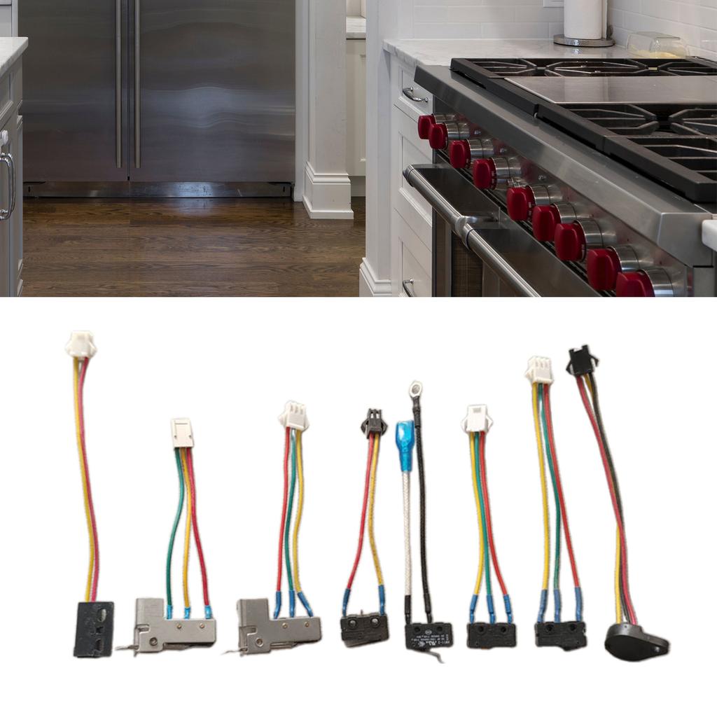 Gas Stove Ignition Switches 3 Wire 2 Wire ABS Construction Safety Lock Mechanism Professional Home Kitchens Appliance