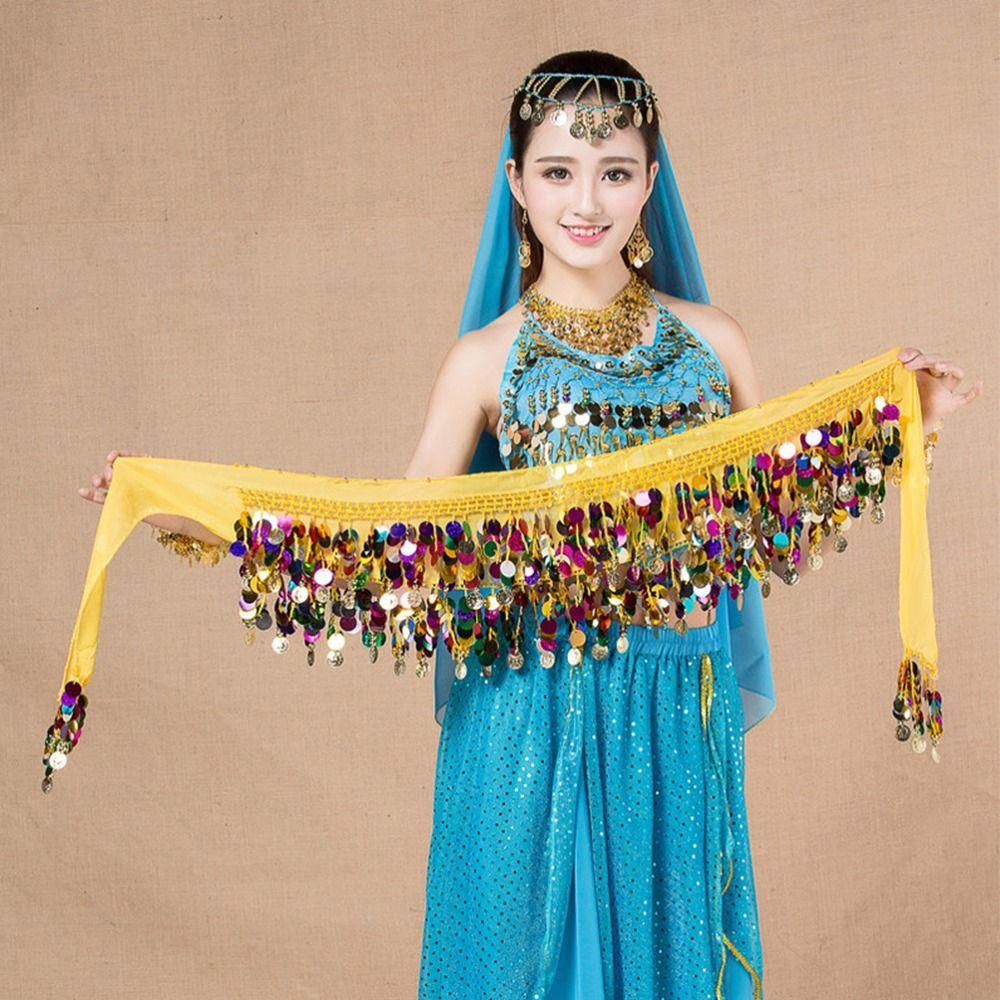 Для Девочки Для Женщин Аксессуары для Танца Живота Костюмы для Танца Живота Пояс-цепочка для бедер Пояс для Танца Живота