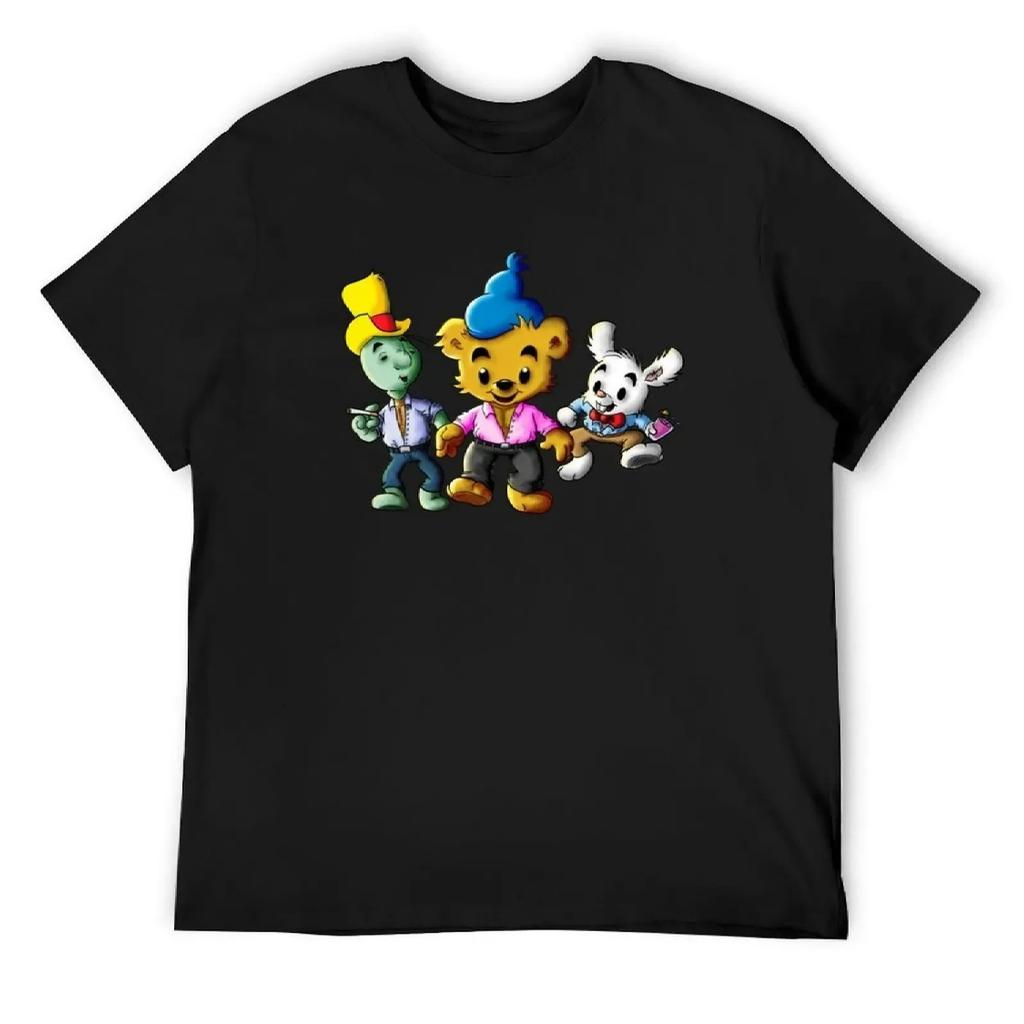 Bamse Tramse Party T-Shirt oversizeds shirts graphic customs blue archive funny t shirts men